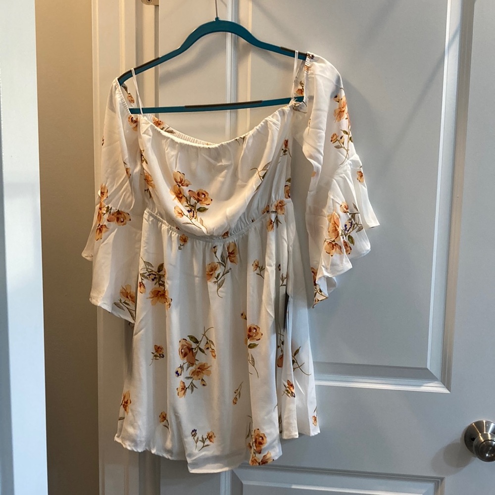 NWT Lulus Whimsical off the shoulder dress